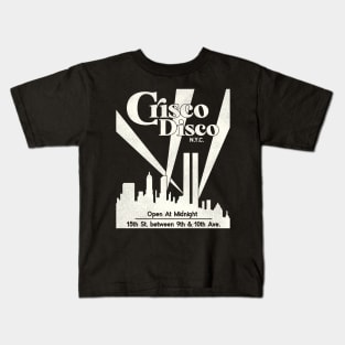 Defunct Crisco Disco 70s 80s Gay Nightclub NYC Kids T-Shirt